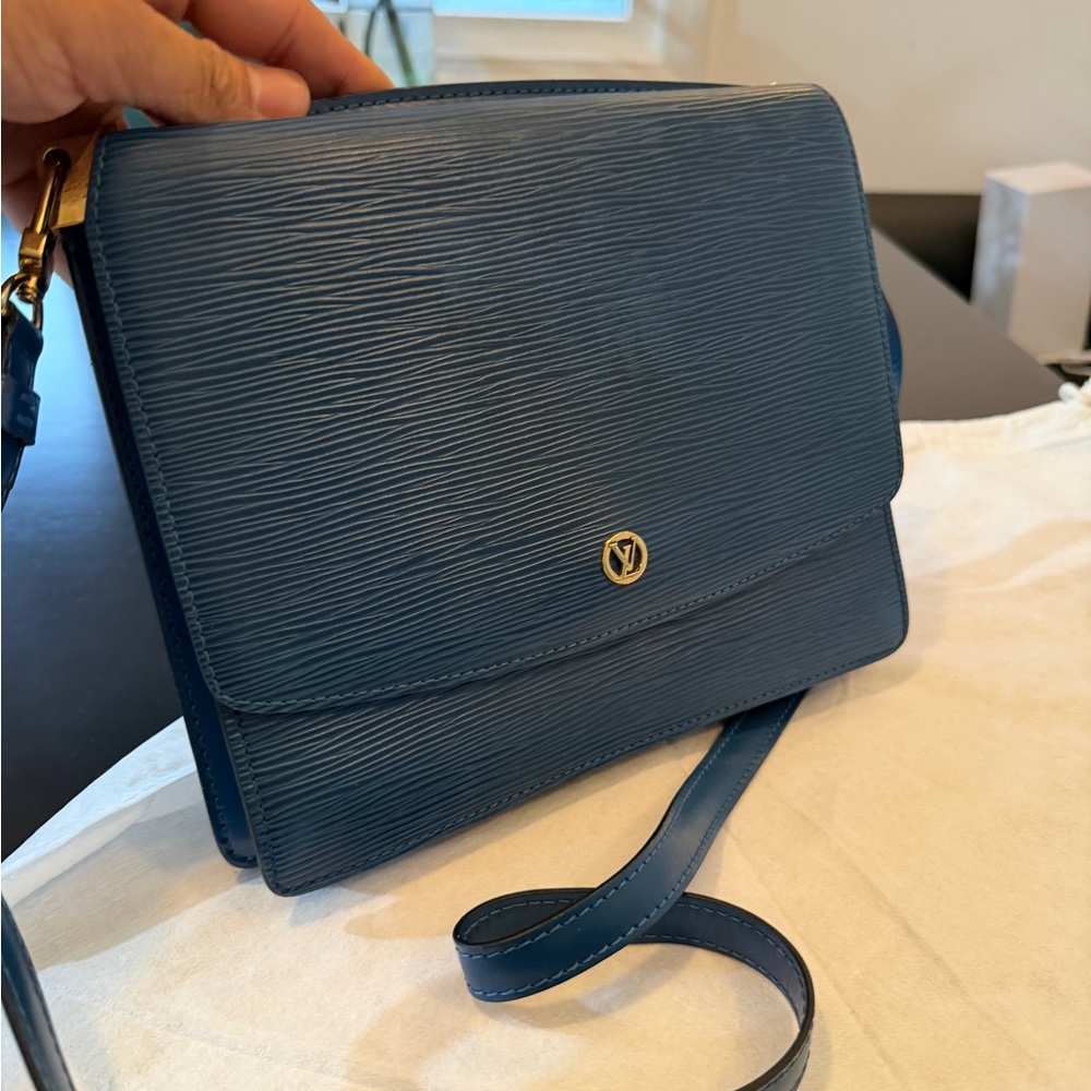 Louis Vuitton Navy Crossbody Bag